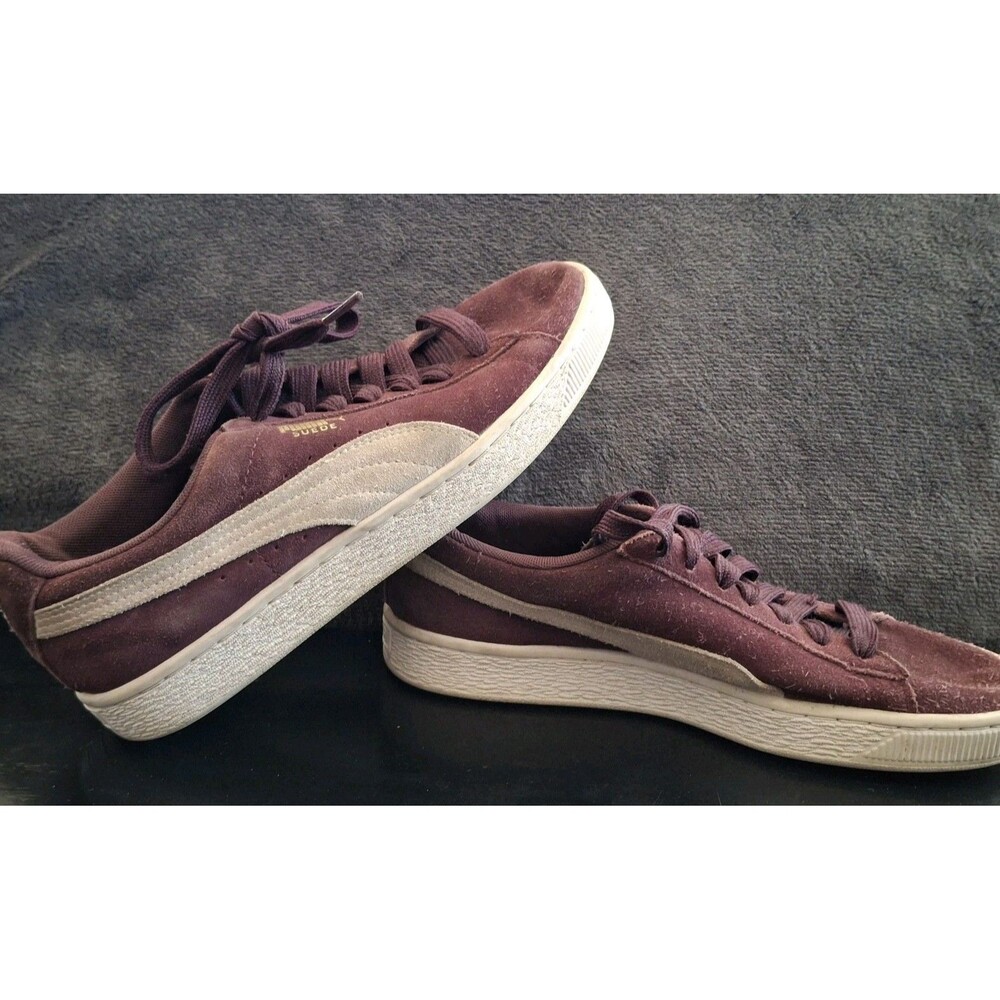 Puma Burgundy Casual Shoes Women's Size 8.5 355462 40 Winetasting